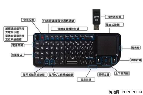 ORICO KB2118無線鍵盤 掀起筆記本桌面的無線風暴